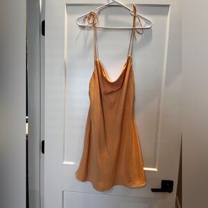 abercrombie&fitch cowl neck dress